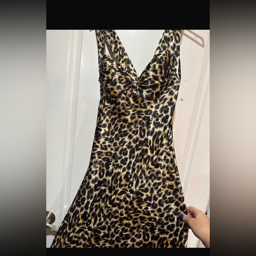 Leopard Print Women's Dress
